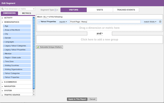 Yahoo! Web Analytics ajunge la versiunea 10.2.1