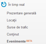 Google Analytics: Date noi în rapoartele Real-Time