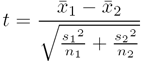 t-test-mediane