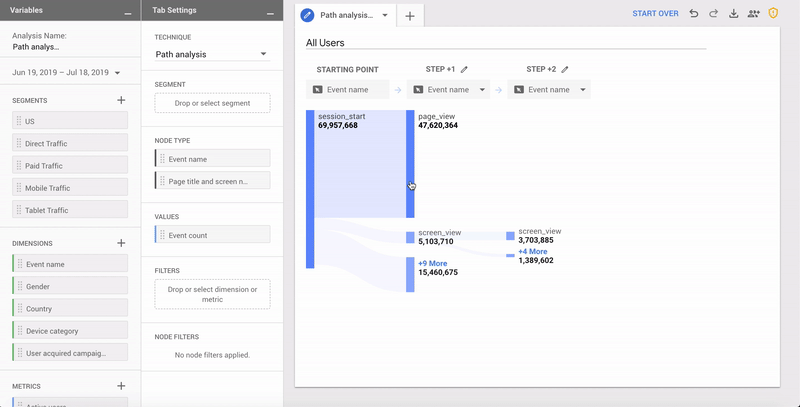 Google Analytics App + Web