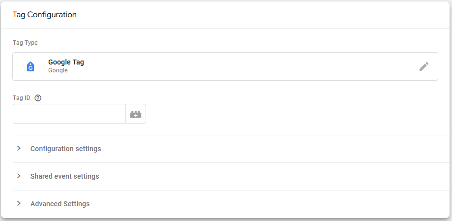 Google Tag în Google Tag Manager
