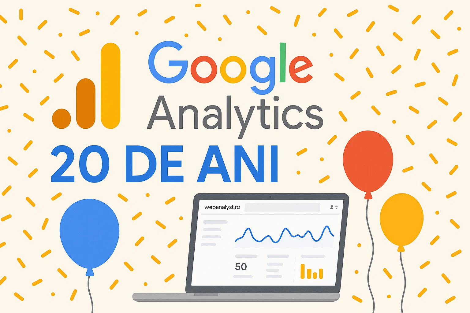 20 de ani de Google Analytics
