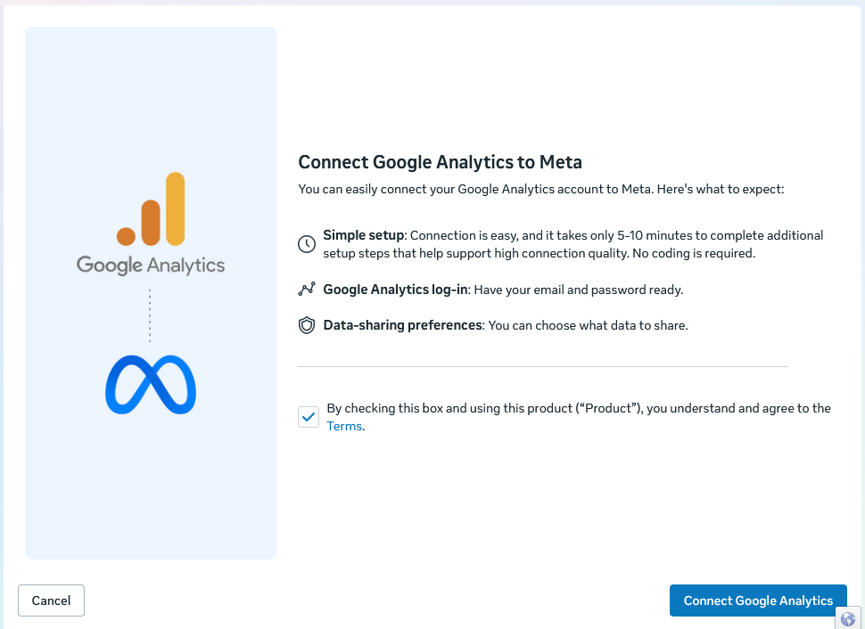 Meta Ads optimizat cu date din Google Analytics